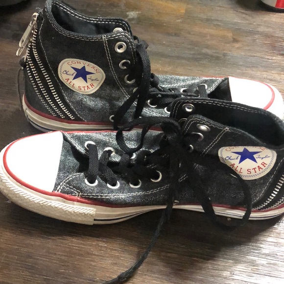 converse zipper high tops